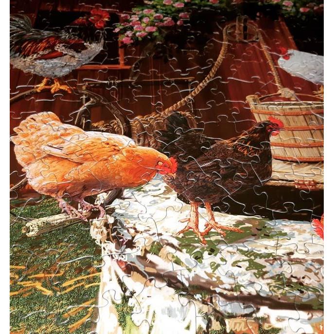Puzzle Glue Cobble Hill - Chickadees Wooden Toys