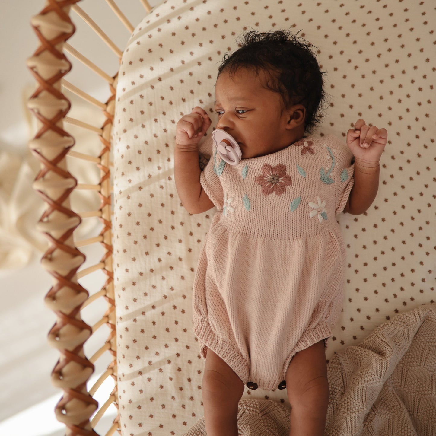 Extra Soft Bassinet Muslin Crib Sheet - Chickadees Wooden Toys