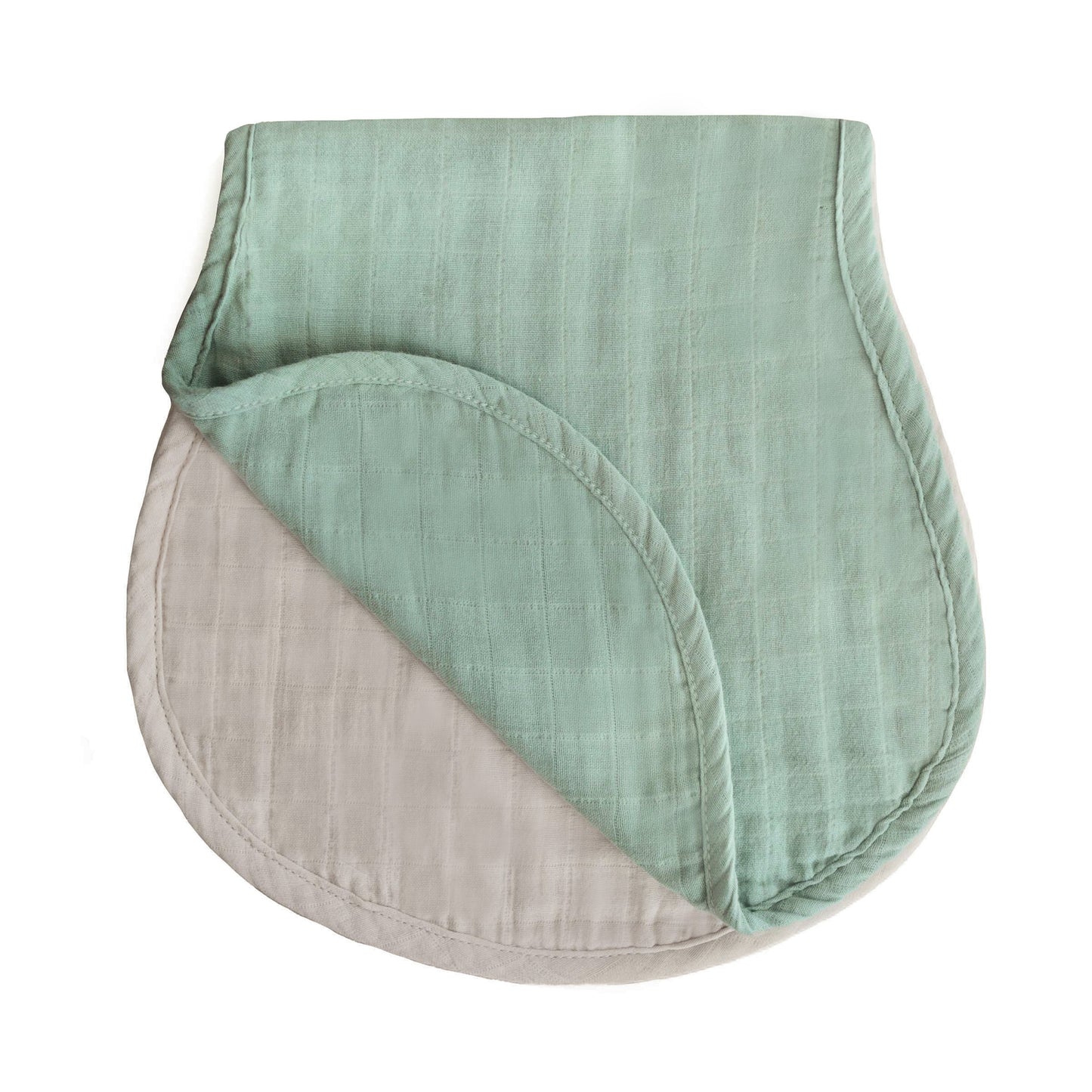 Organic Cotton Muslin Burp Cloth 2-Pack - Chickadees Wooden Toys