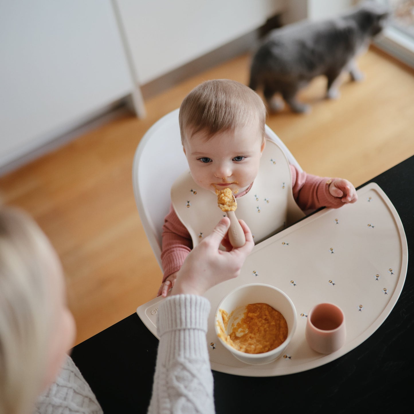 Silicone Placemat - Chickadees Wooden Toys