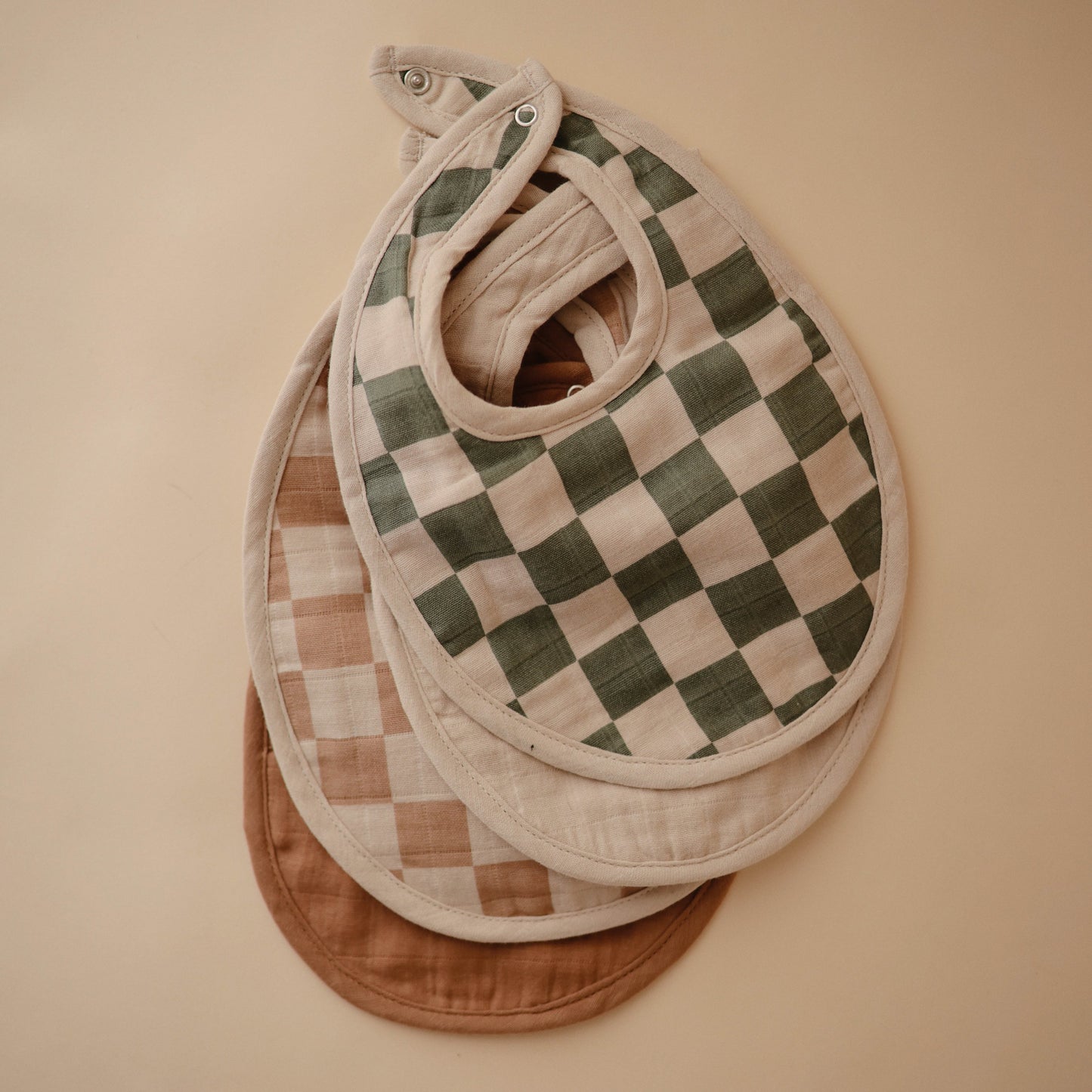 Muslin Bib - Chickadees Wooden Toys