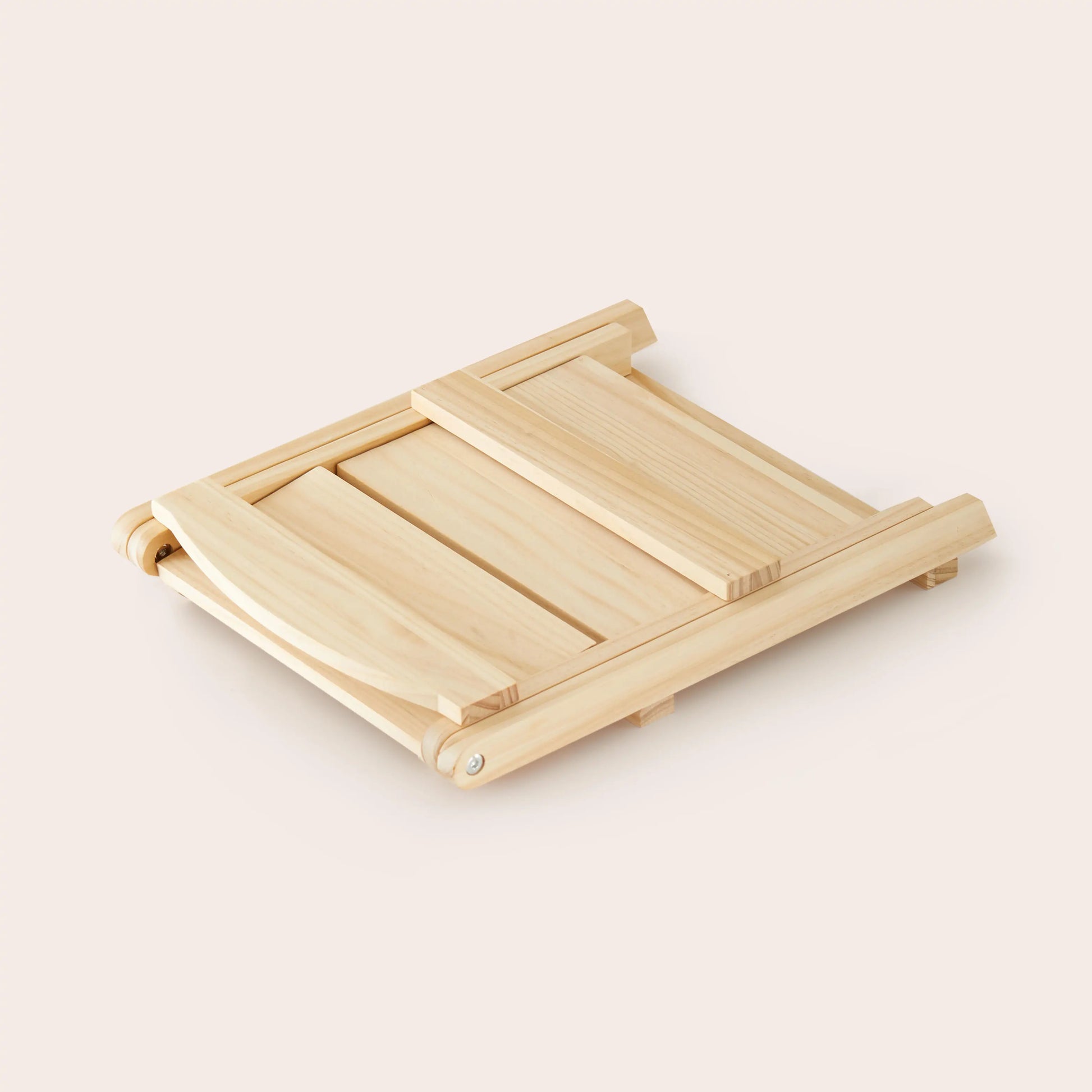 Tiny Land® Play Kitchen Accessories – Play Kitchen Food Storage: Versatile Wooden Rack for Play Food - Chickadees Wooden Toys