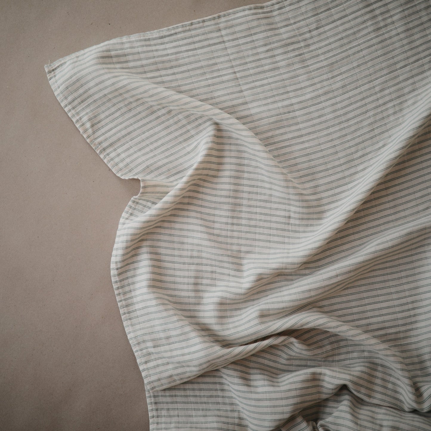 Organic Cotton Muslin Swaddle Blanket - Chickadees Wooden Toys
