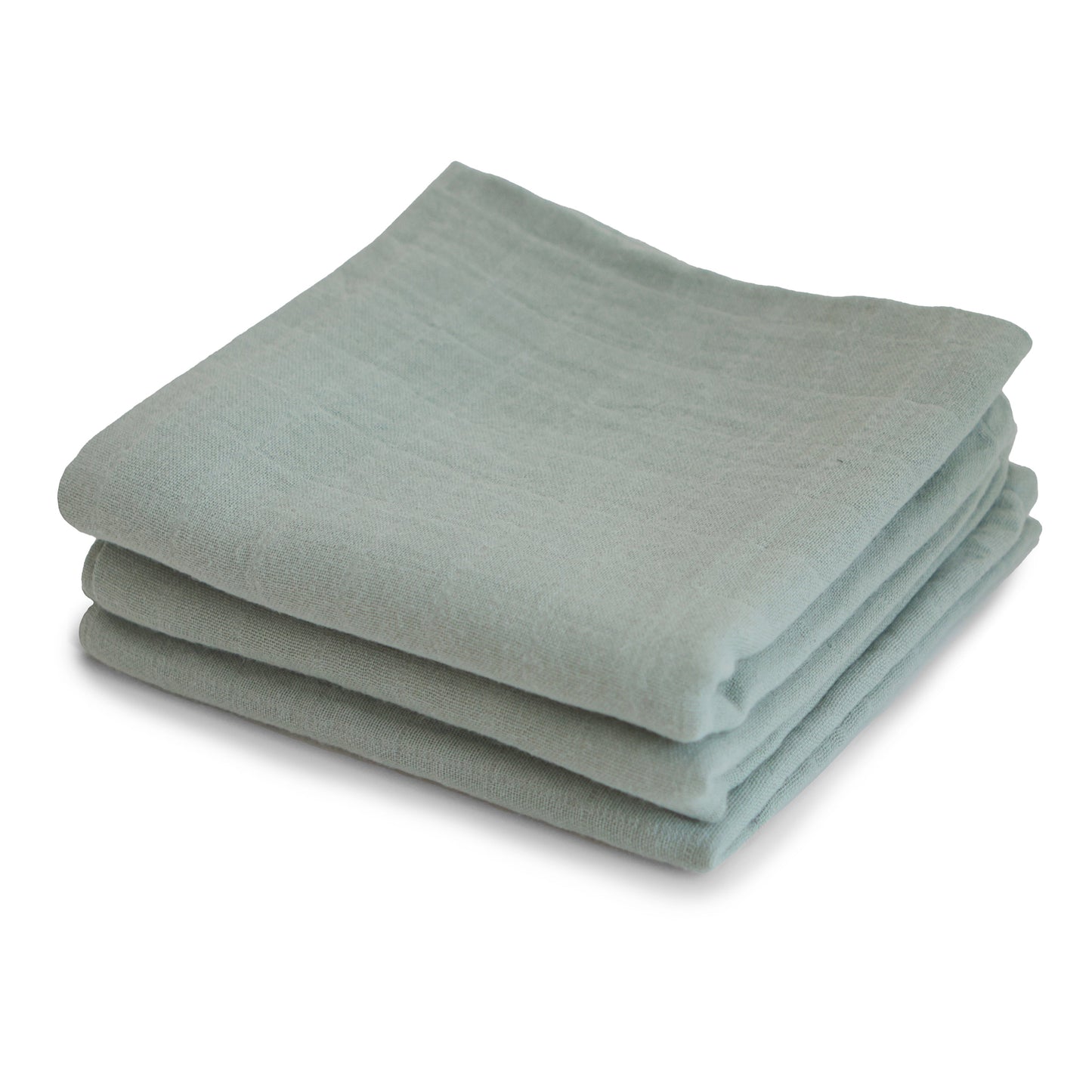 Organic Cotton Muslin Cloths 3-Pack - Chickadees Wooden Toys