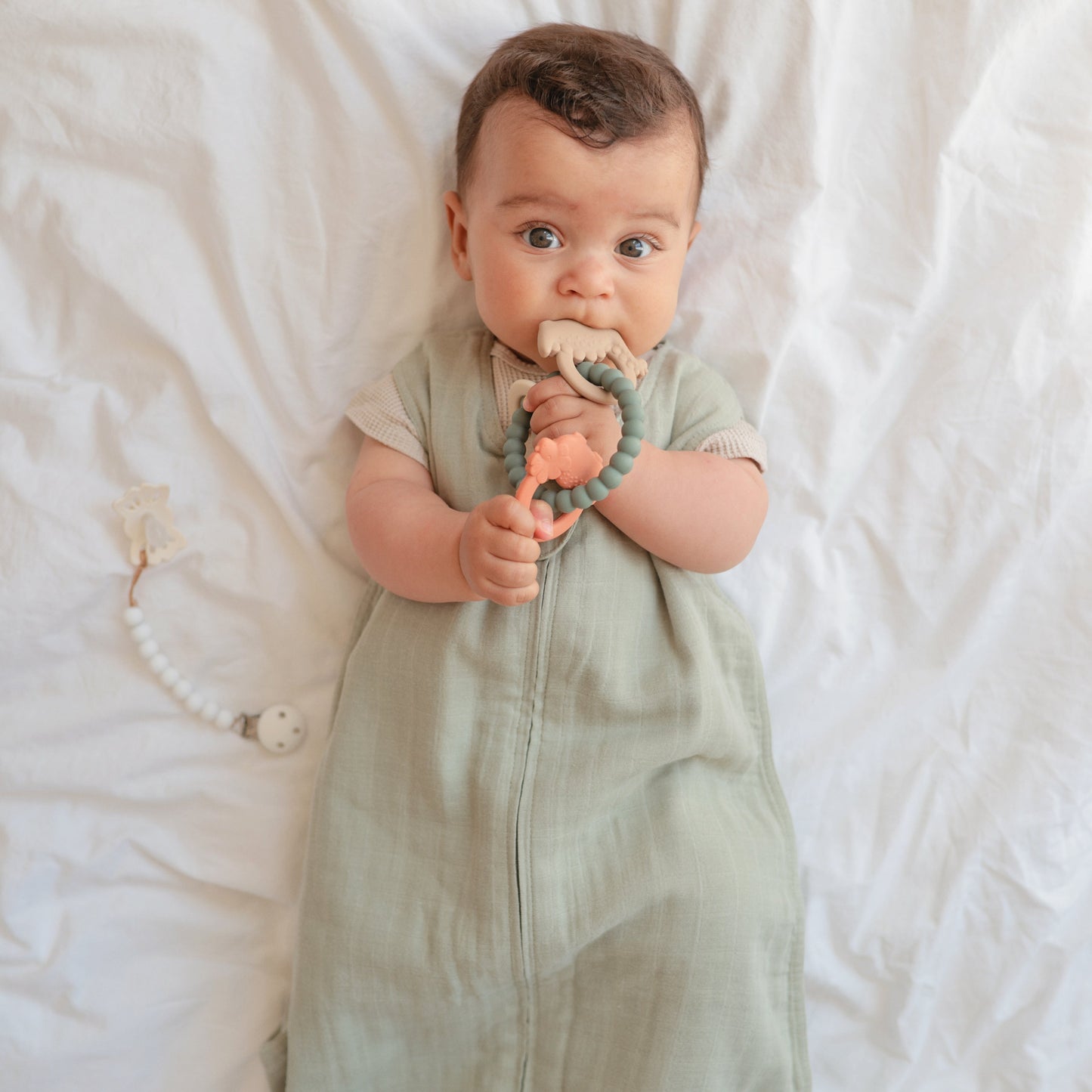 Organic Cotton Sleep Bag - Chickadees Wooden Toys