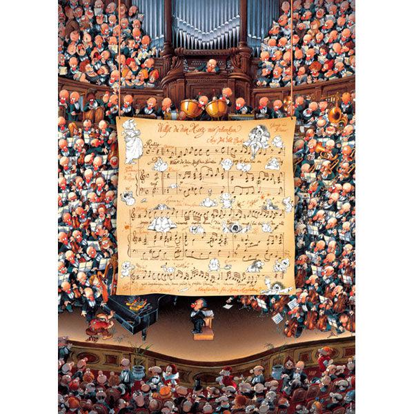 Score Cartoon Classics 1000 Piece Jigsaw Puzzle Heye