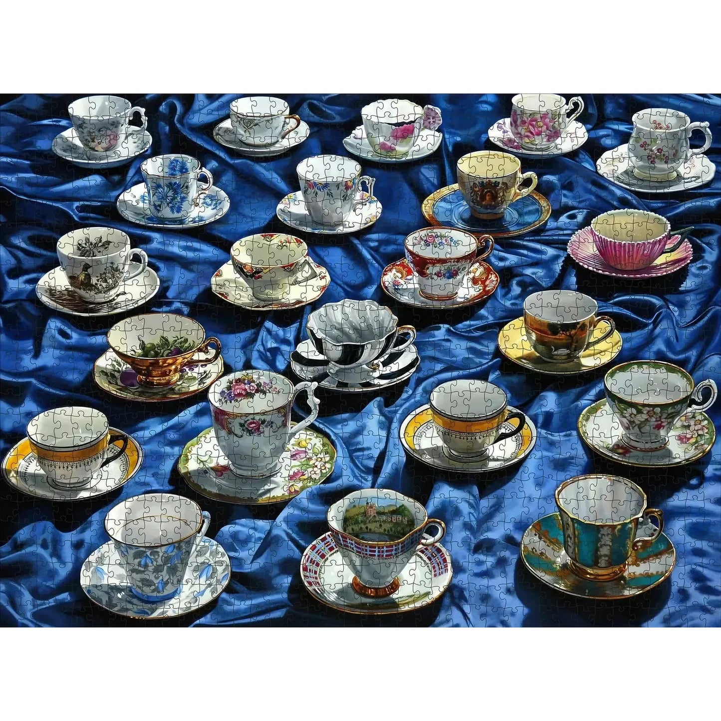 Sea of Tea 1000 Piece Jigsaw Puzzle Pomegranate