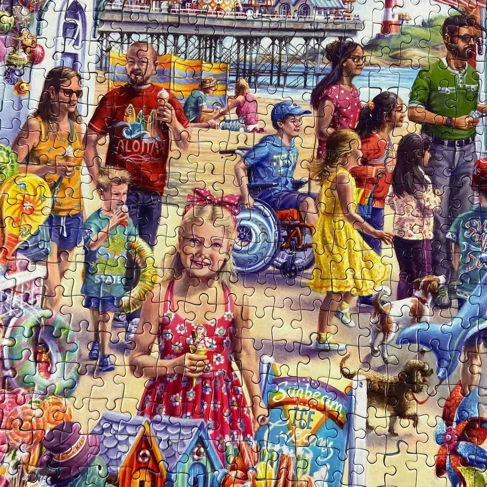 Seaside Souvenirs 1000 Piece Jigsaw Puzzle Gibsons