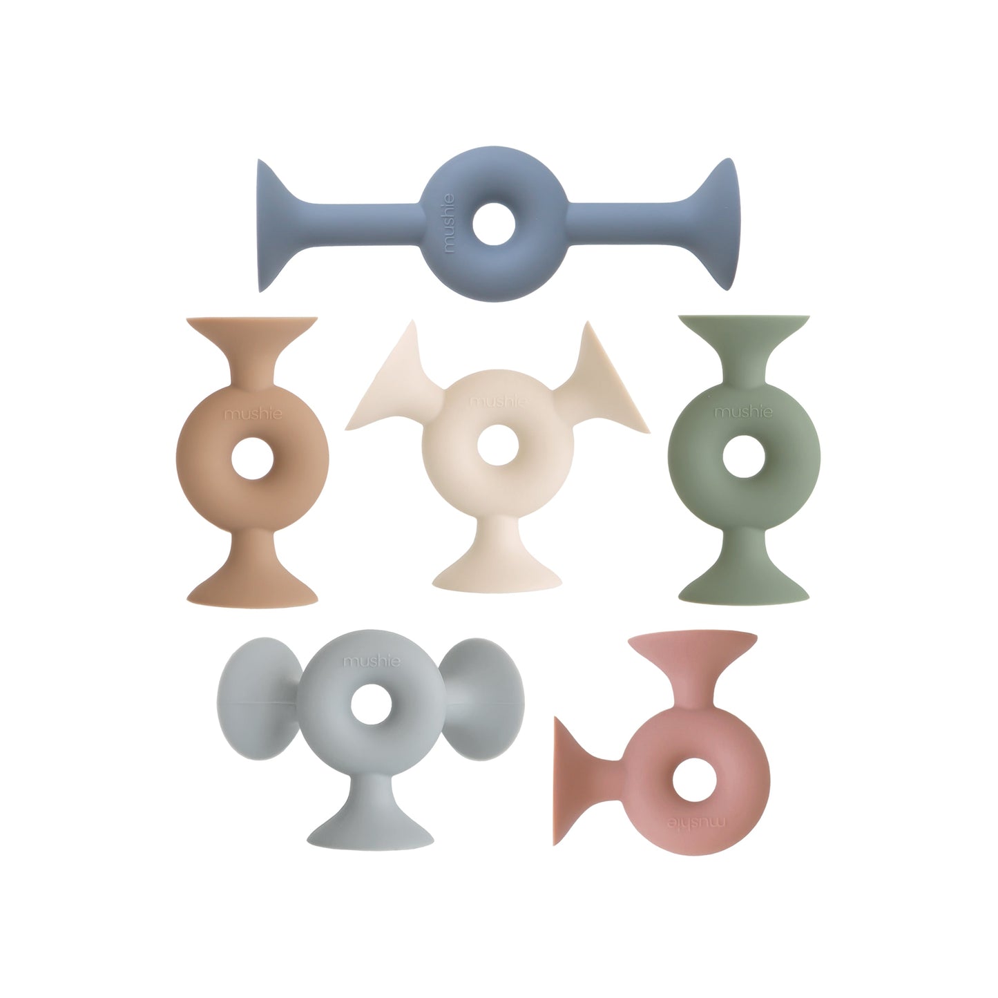 Donut Silicone Suction Builders - Chickadees Wooden Toys