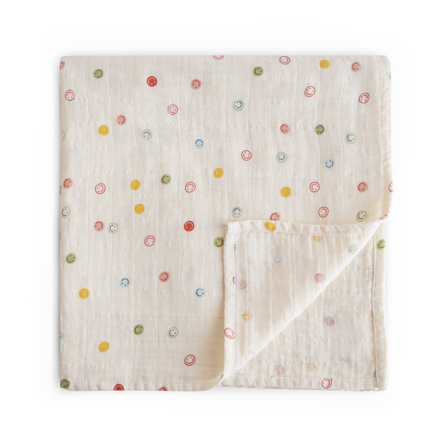 Organic Cotton Muslin Swaddle Blanket - Chickadees Wooden Toys