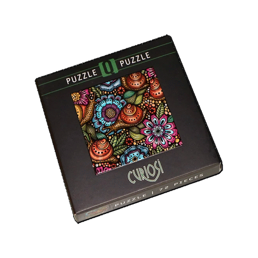 Snail 72 Piece Pocket Jigsaw Puzzle Curiosi