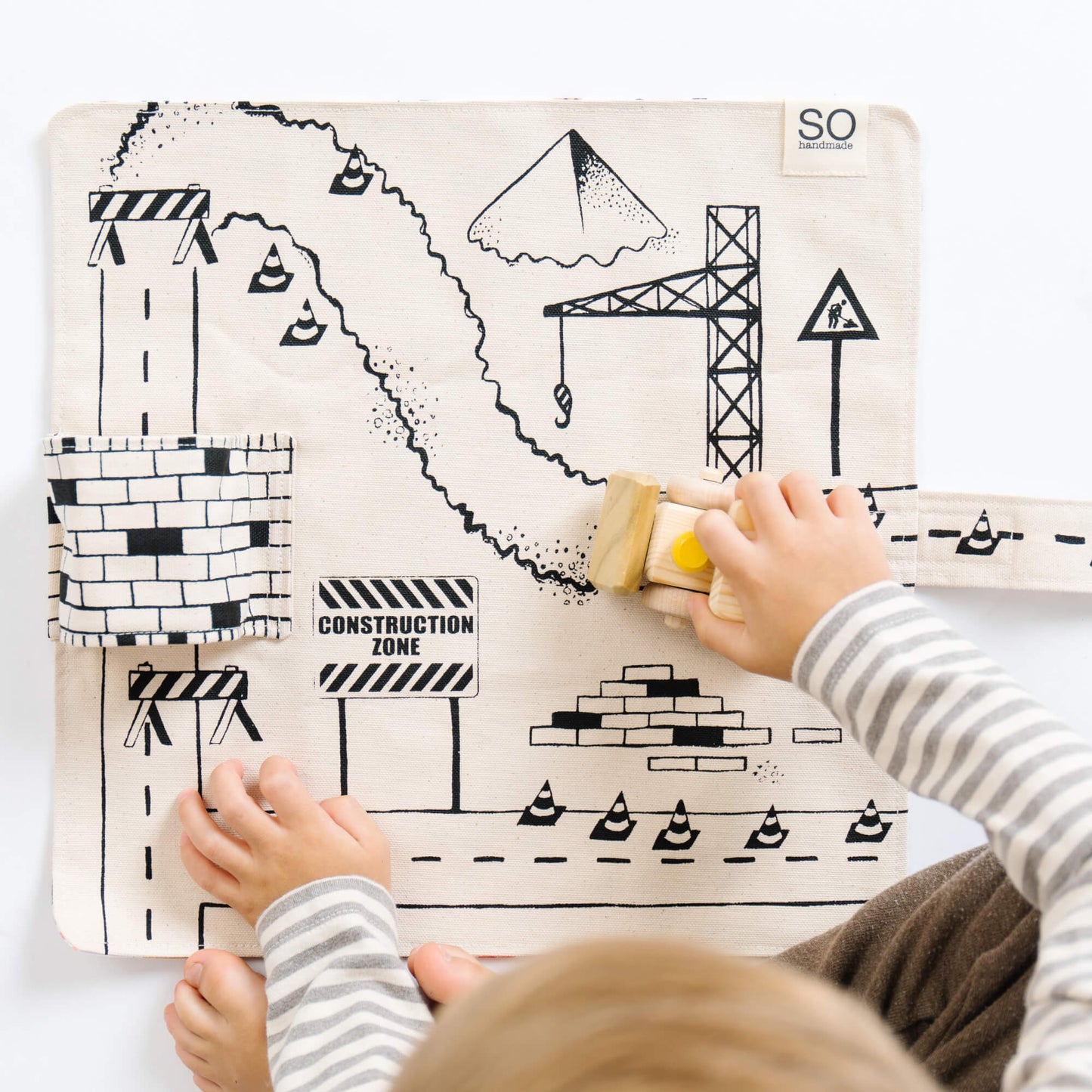 Construction Play Mat – The Perfect Gift for Little Builders - Chickadees Wooden Toys