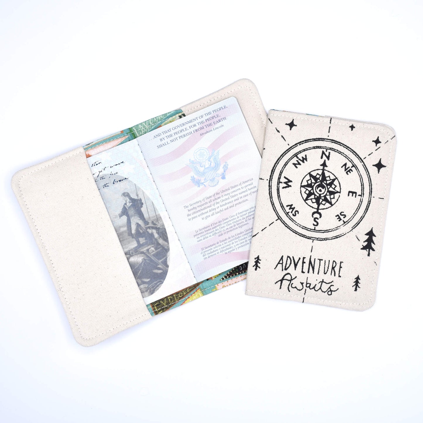 Passport Holder: "The perfect gift for an adventure lover!" - Chickadees Wooden Toys