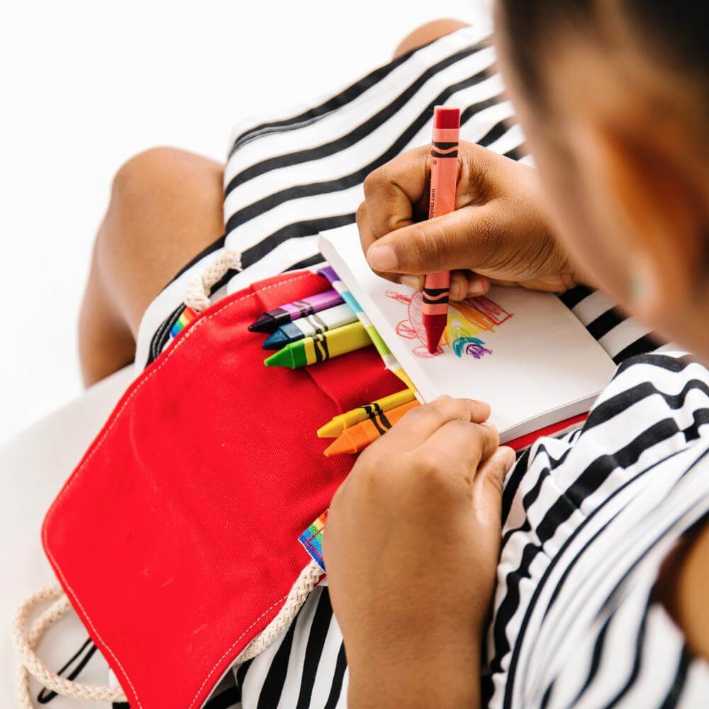 Rainbow Purse For Little Girl: "My niece is gonna love this" - Chickadees Wooden Toys