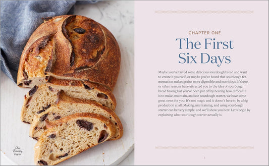 Sourdough Cookbook for Beginners (Spiral Bound) - Chickadees Wooden Toys