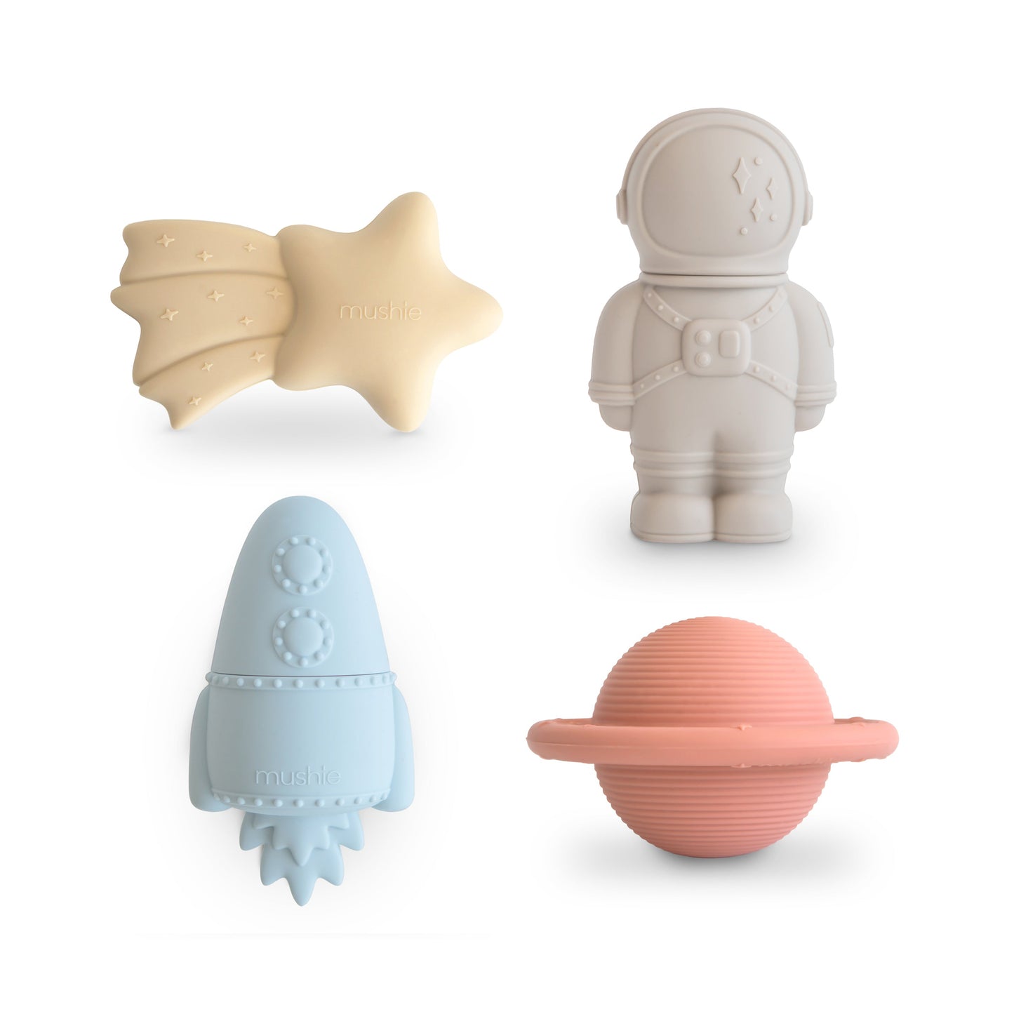 Space Mold Free Bath Play Set - Chickadees Wooden Toys