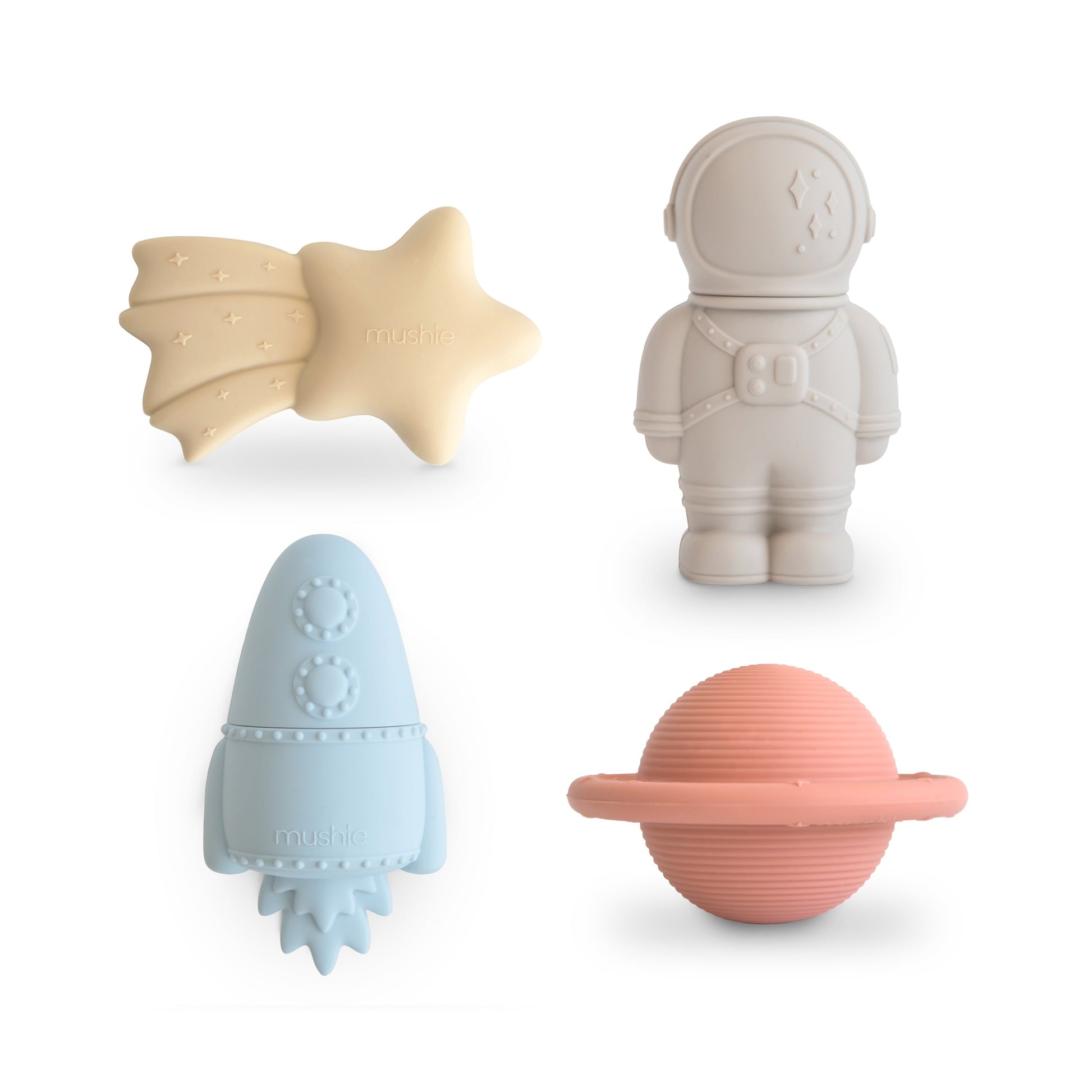 Space Mold Free Bath Play Set - Chickadees Wooden Toys