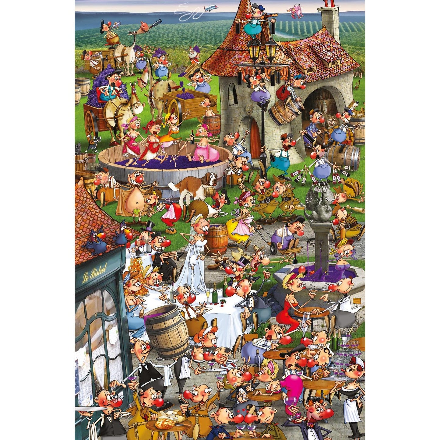 Story of Wine 1000 Piece Jigsaw Puzzle Piatnik