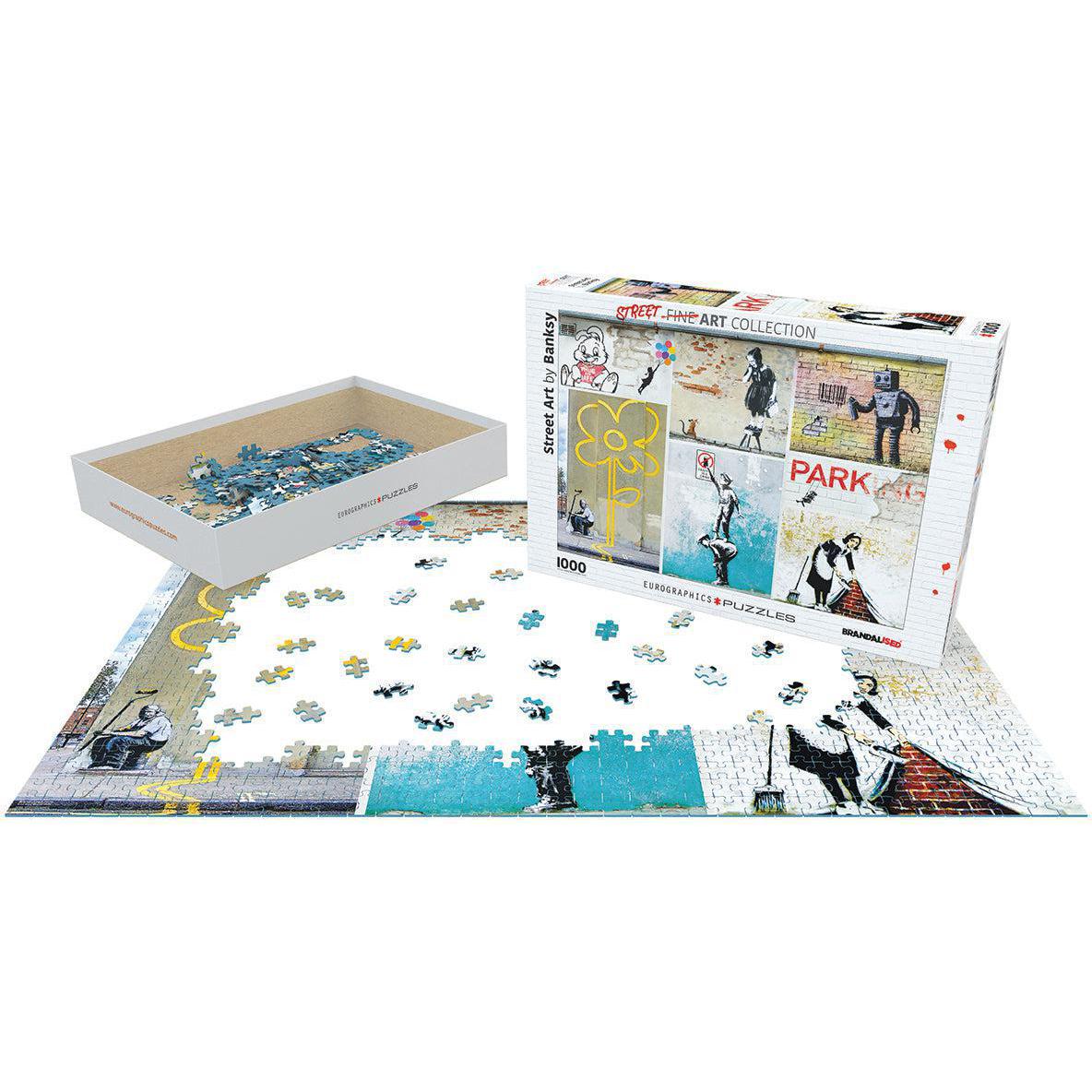 Street Art by Banksy 1000 Piece Jigsaw Puzzle Eurographics