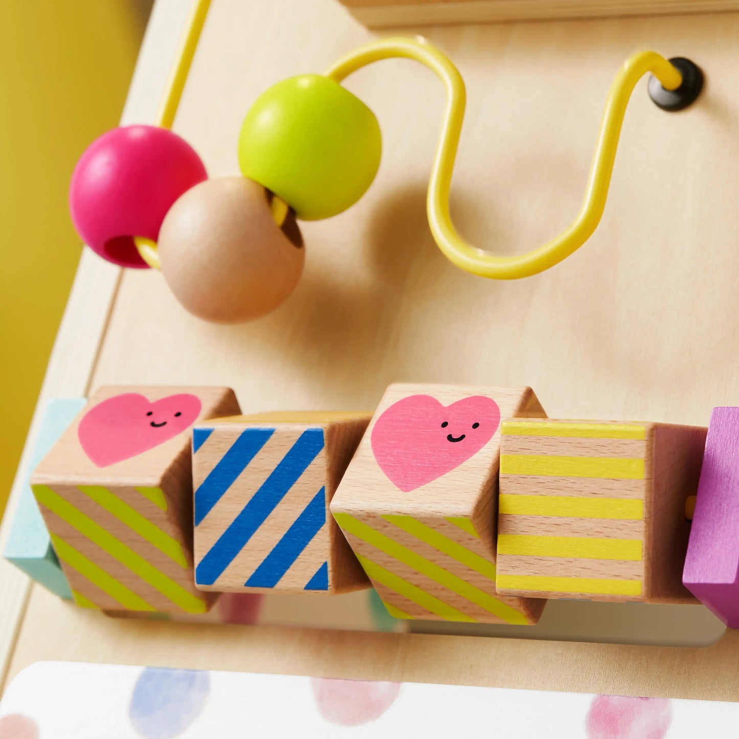 Tiny Land® Premium Natural Wooden Activity Walker - Chickadees Wooden Toys