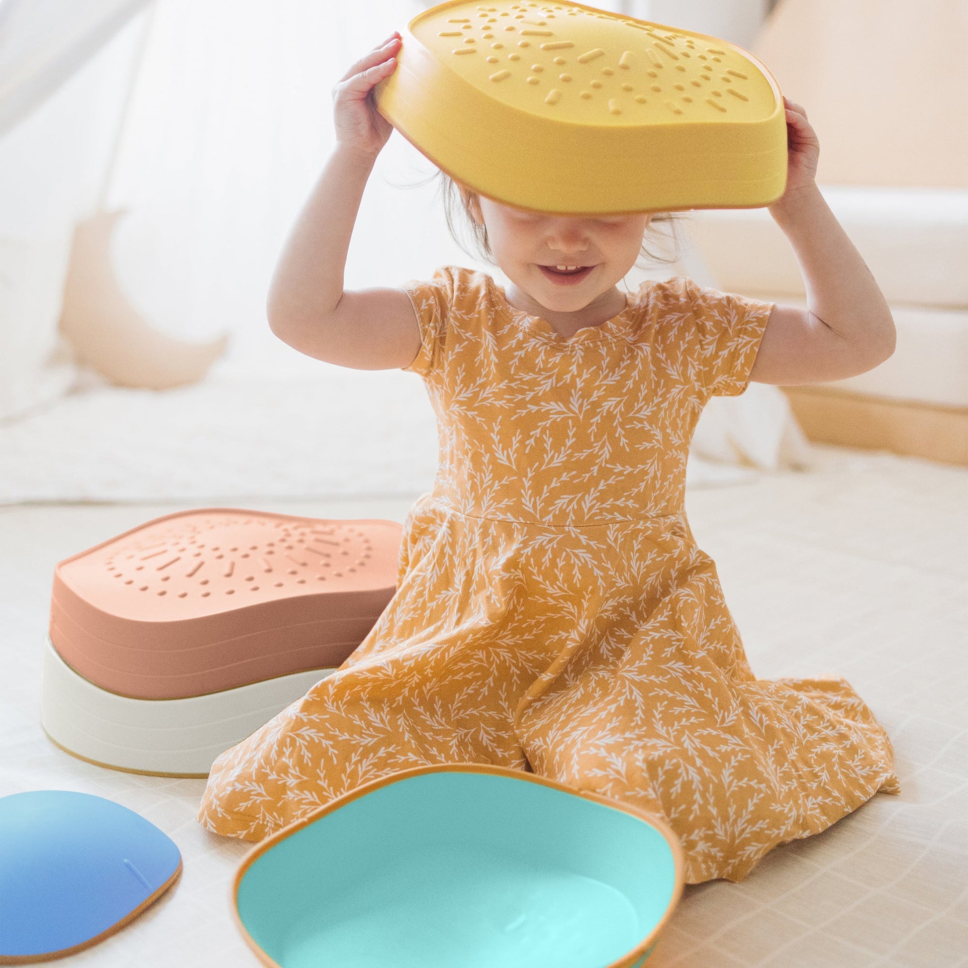 Tiny Land® Stepping Stones - Beach Vacation - Chickadees Wooden Toys