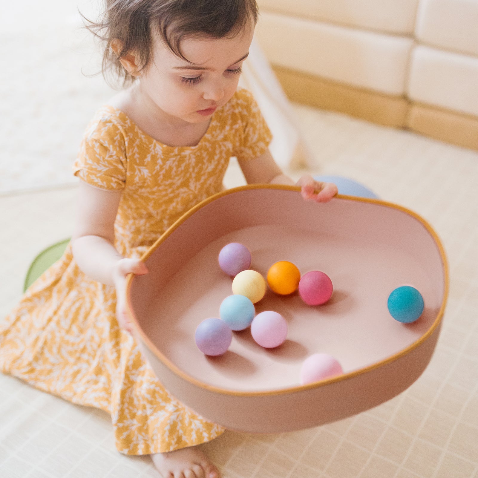 Tiny Land® Stepping Stones - Beach Vacation - Chickadees Wooden Toys