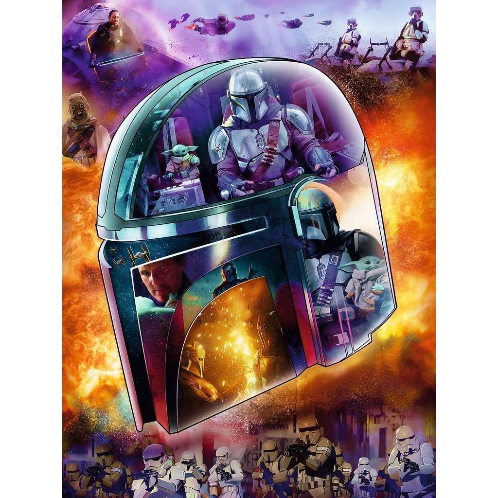 The Mandalorian Helmet 770 Piece Jigsaw Puzzle Ravensburger