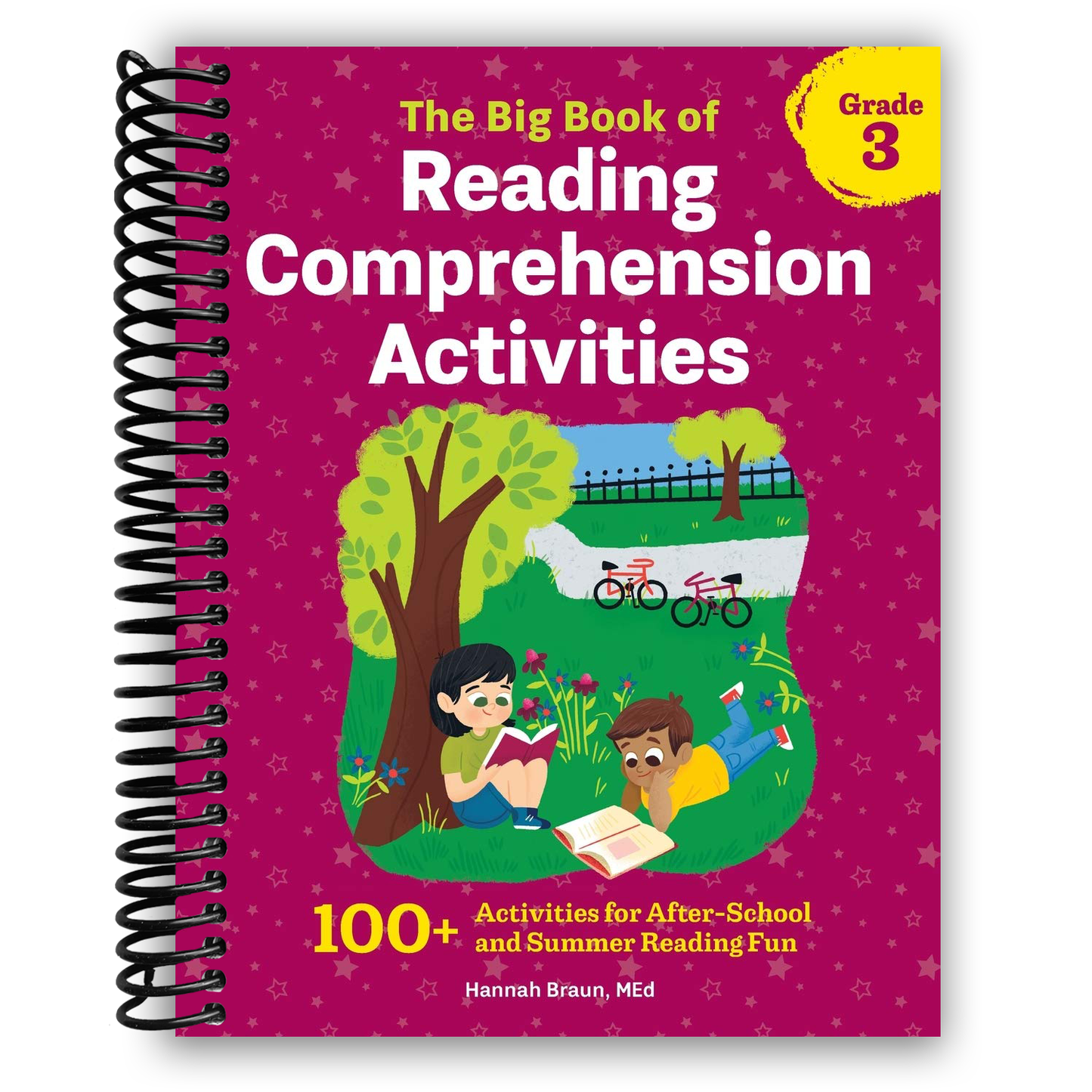 The Big Book of Reading Comprehension Activities, Grade 3: 100+ Activities for After-School and Summer Reading Fun(Spiral Bound) - Chickadees Wooden Toys