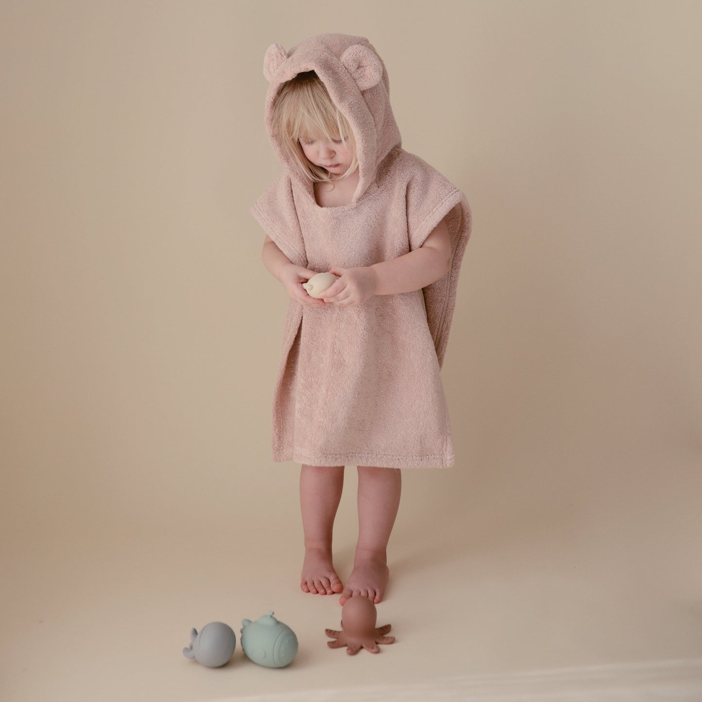 Bear Poncho Towel - Chickadees Wooden Toys