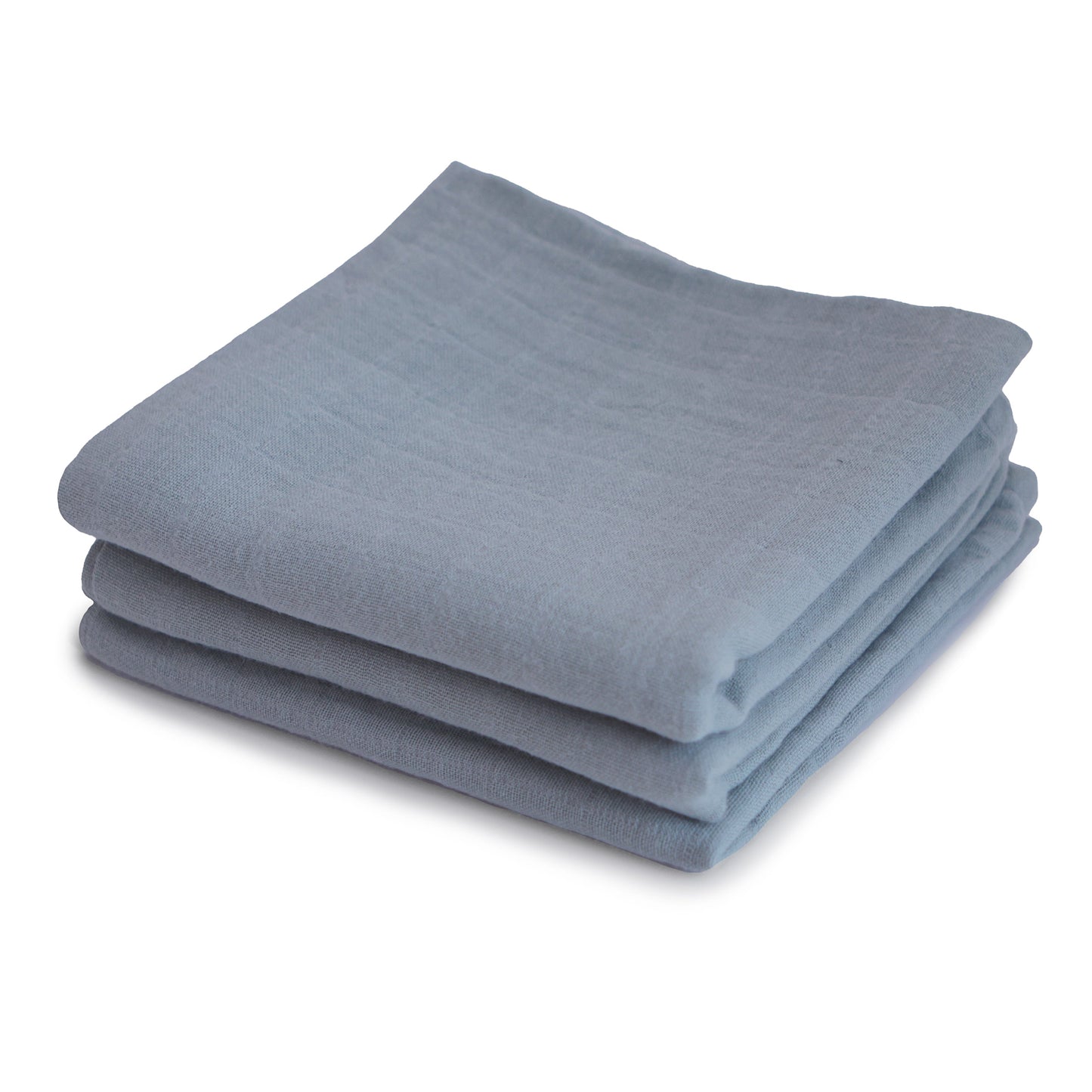 Organic Cotton Muslin Cloths 3-Pack - Chickadees Wooden Toys