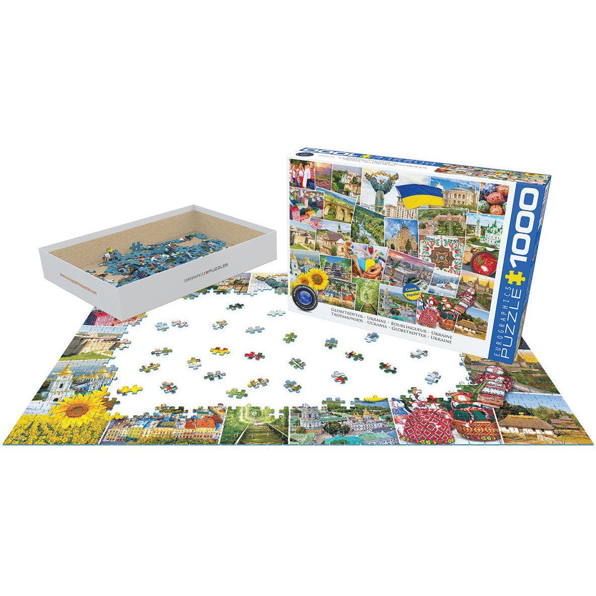 Ukraine Globetrotter 1000 Piece Jigsaw Puzzle Eurographics
