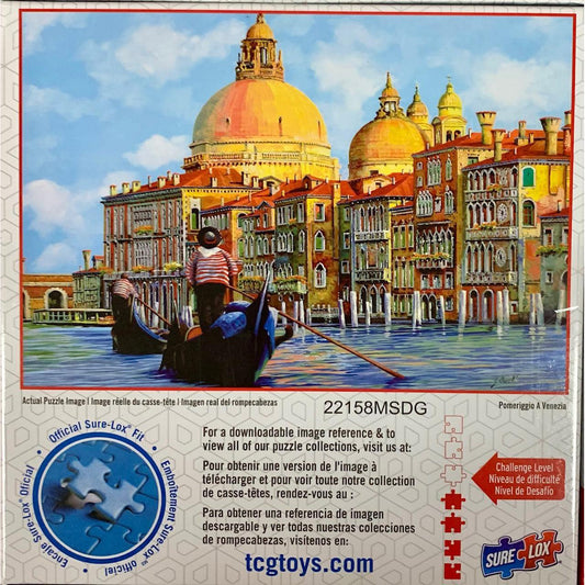 Venice Canal Puzzler's Choice 500 Piece Jigsaw Puzzle Sure Lox