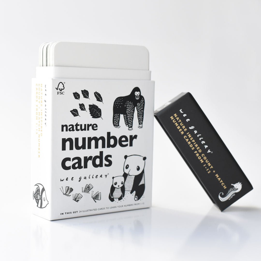 Nature Number Cards - Chickadees Wooden Toys