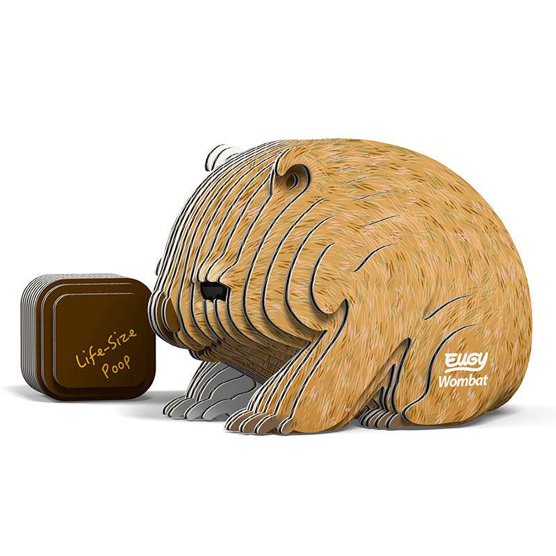 Wombat 3D Cardboard Model Kit Eugy