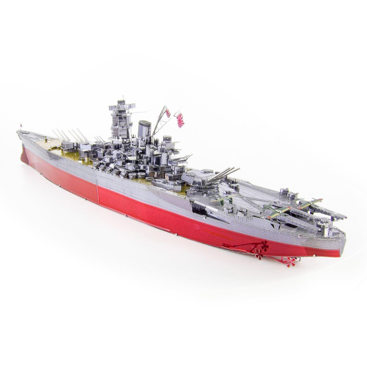 Yamato Battleship Premium 3D Steel Model Kit Metal Earth