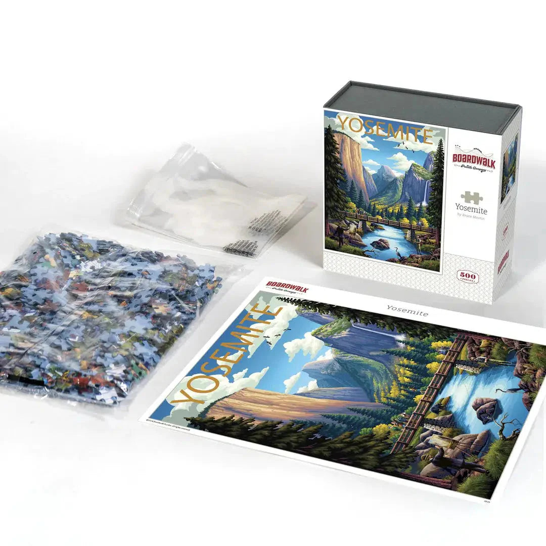 Yosemite National Park 500 Piece Jigsaw Puzzle Boardwalk