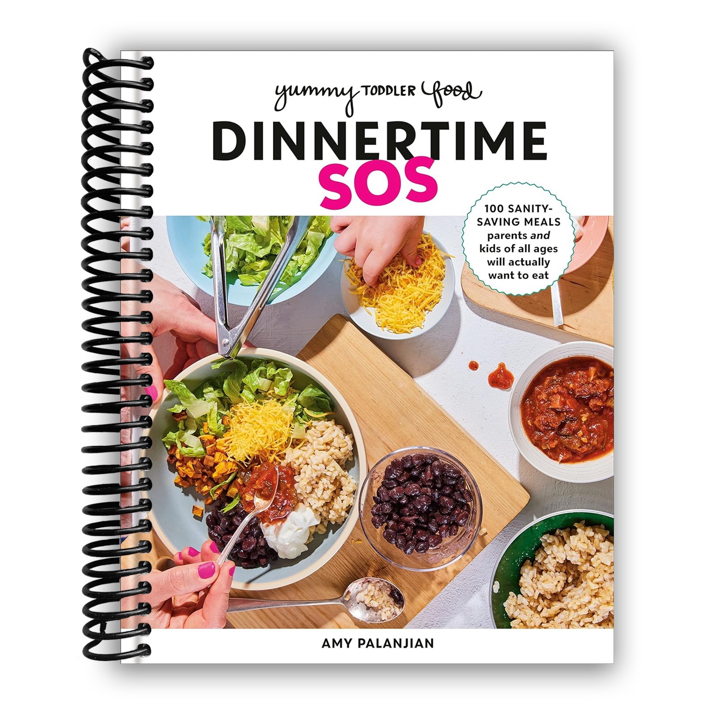Yummy Toddler Food: Dinnertime SOS (Spiral Bound) - Chickadees Wooden Toys