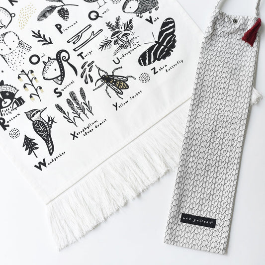 Woodland Alphabet Tapestry - Chickadees Wooden Toys