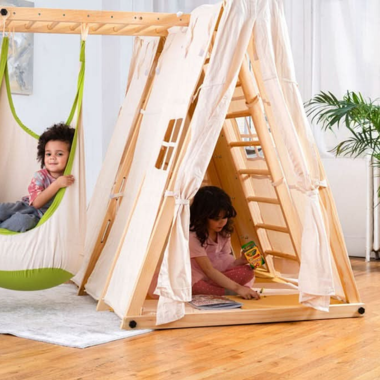 Chestnut Tent Cover | Canvas Play Tent Canopy for the Large Chestnut Climber (Climber Not Included)