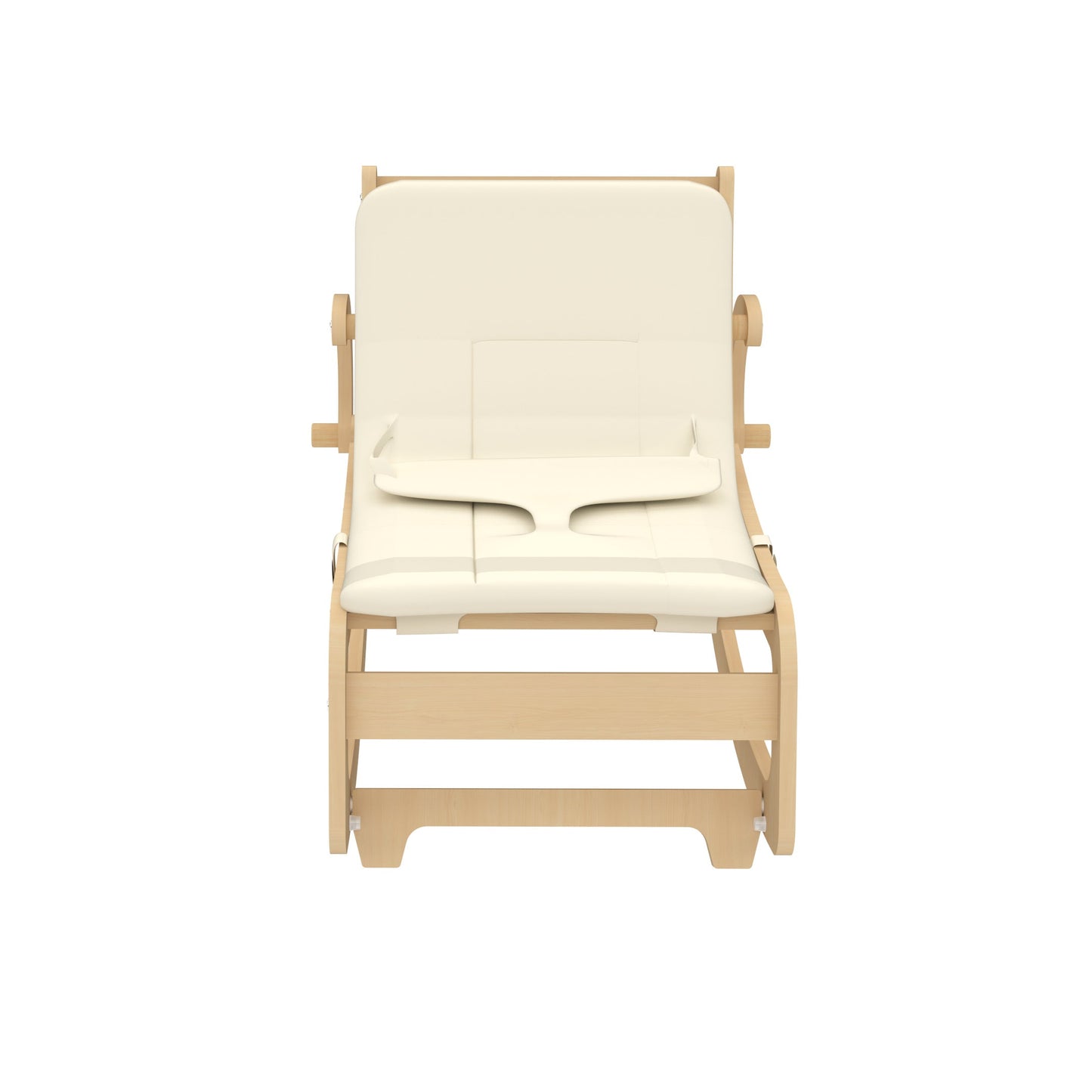 Avenlur Hemlock Wooden Baby Rocker – Soothing Infant Sleeper for Newborns - Chickadees Wooden Toys