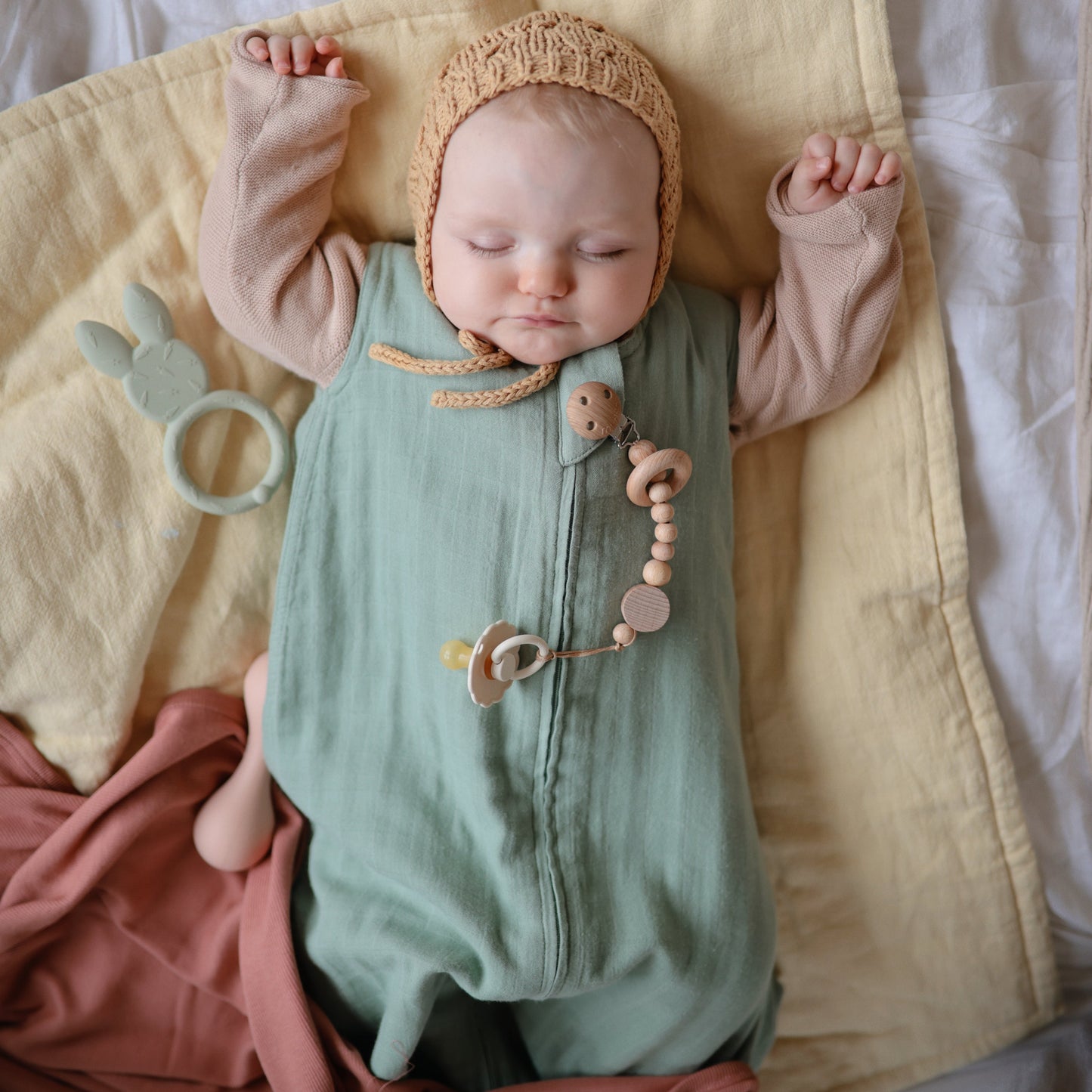 Organic Cotton Sleep Bag - Chickadees Wooden Toys