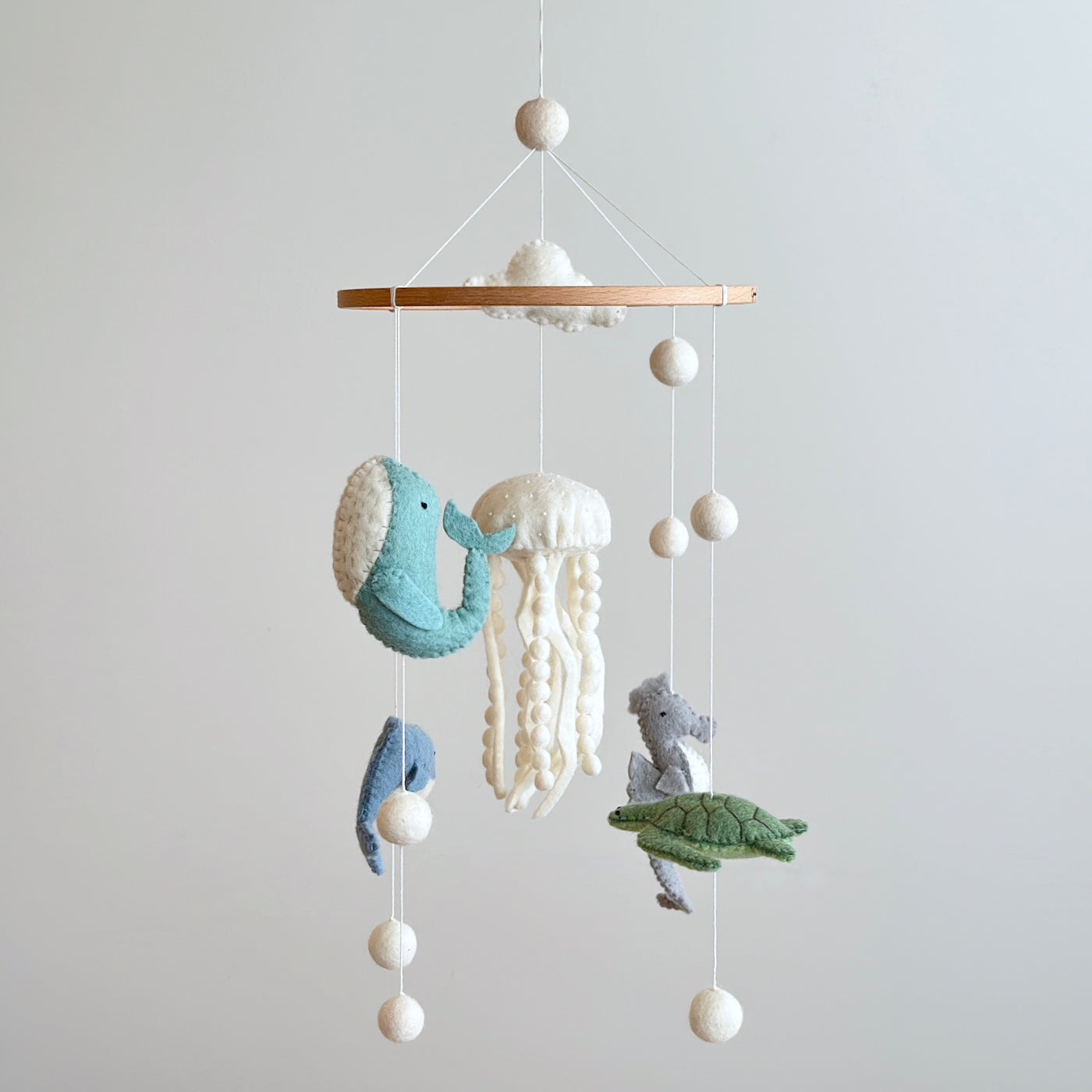 Baby Mobile - Jellyfish - Chickadees Wooden Toys