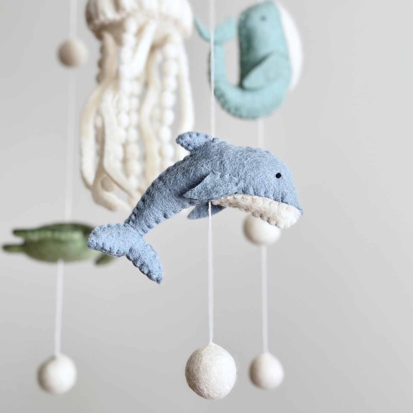 Baby Mobile - Jellyfish - Chickadees Wooden Toys