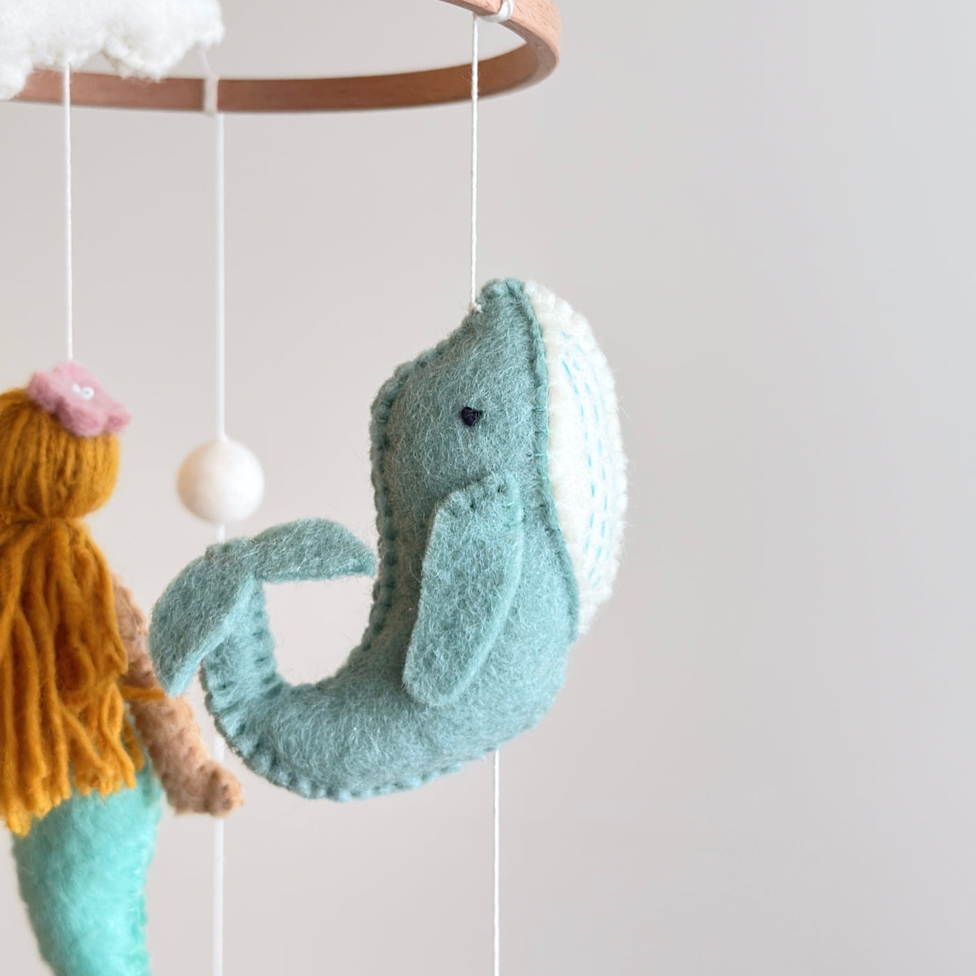 Baby Mobile - Mermaid - Chickadees Wooden Toys