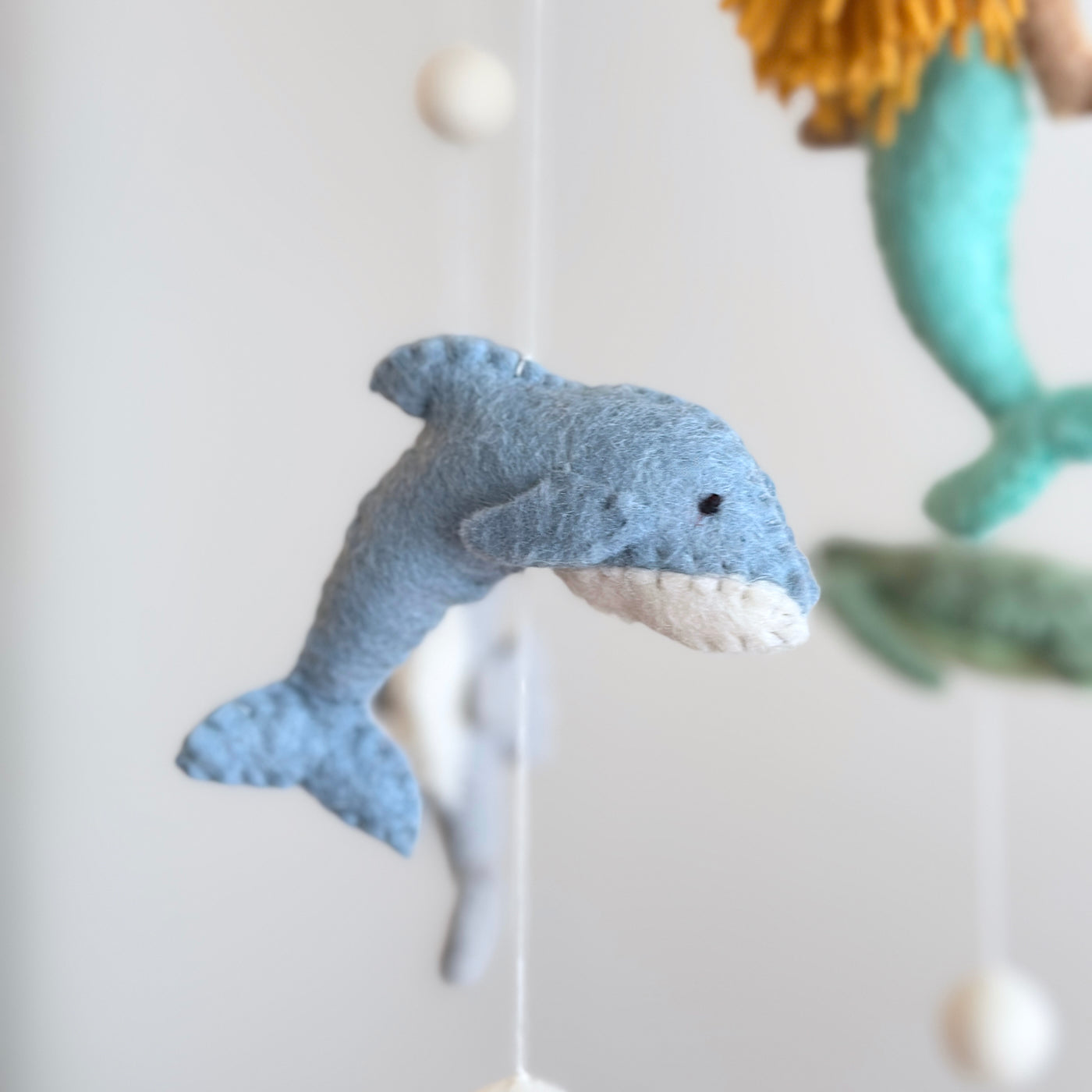 Baby Mobile - Mermaid - Chickadees Wooden Toys