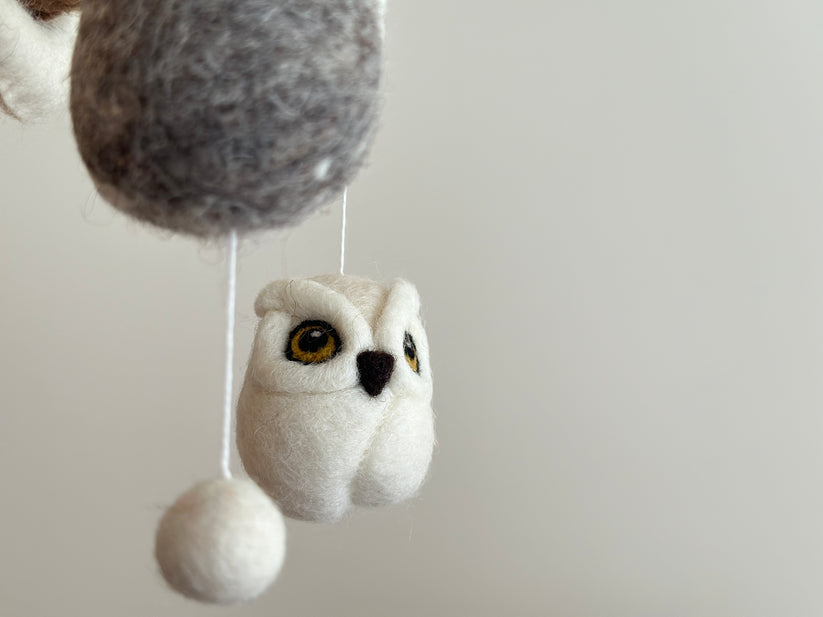 Baby Mobile - Owl - Chickadees Wooden Toys