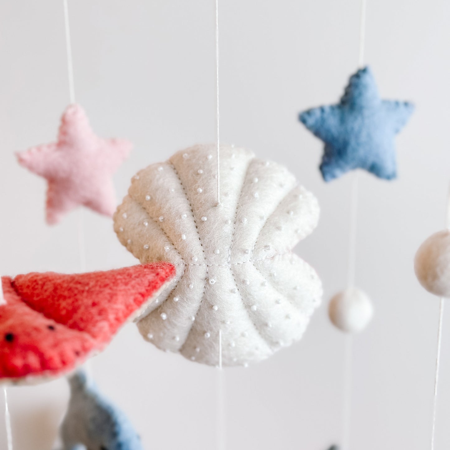 Baby Mobile - Sea Life - Chickadees Wooden Toys