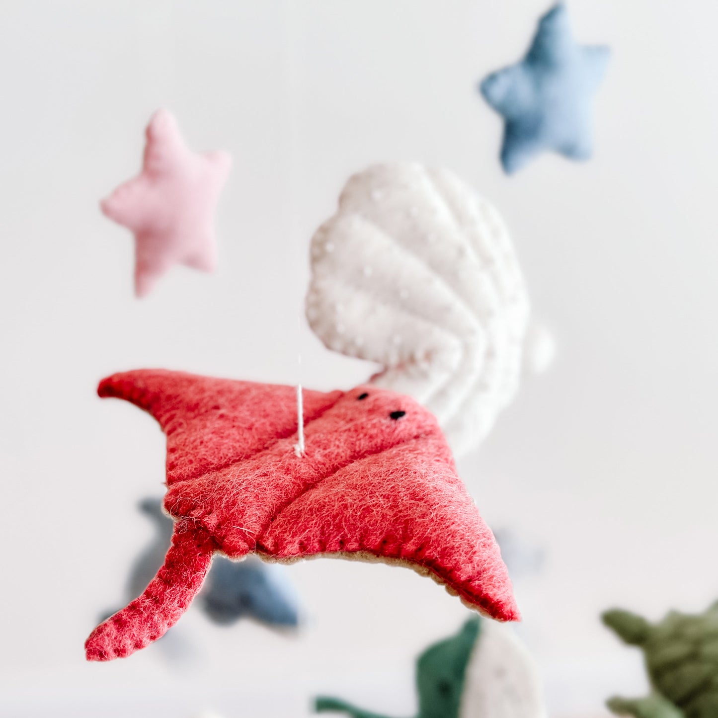 Baby Mobile - Sea Life - Chickadees Wooden Toys