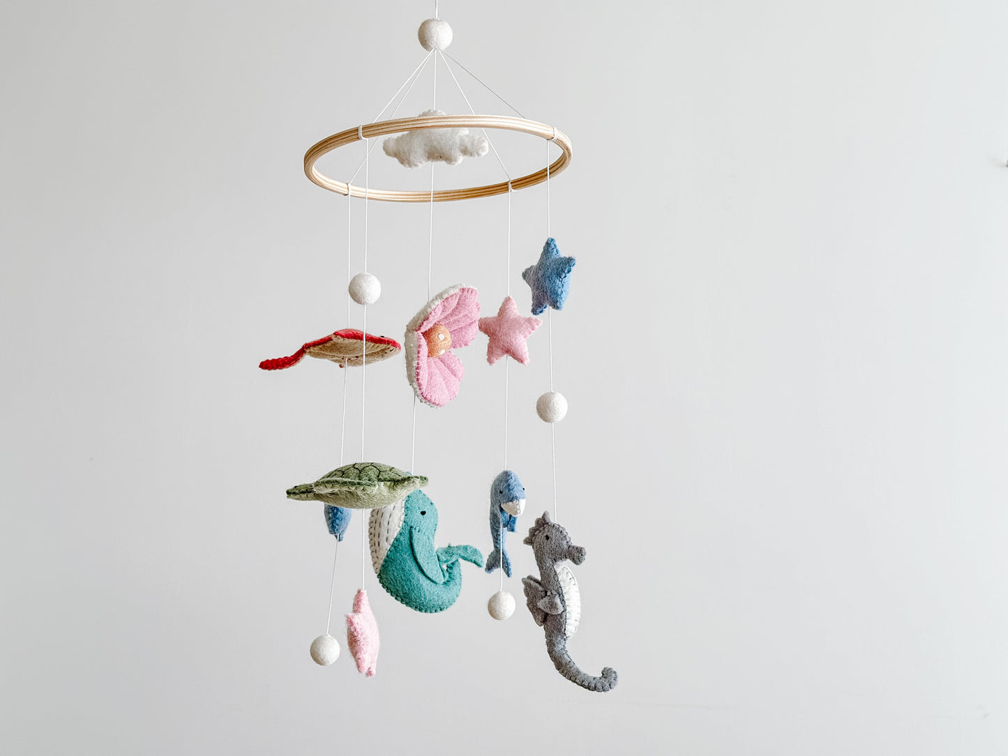 Baby Mobile - Sea Life - Chickadees Wooden Toys