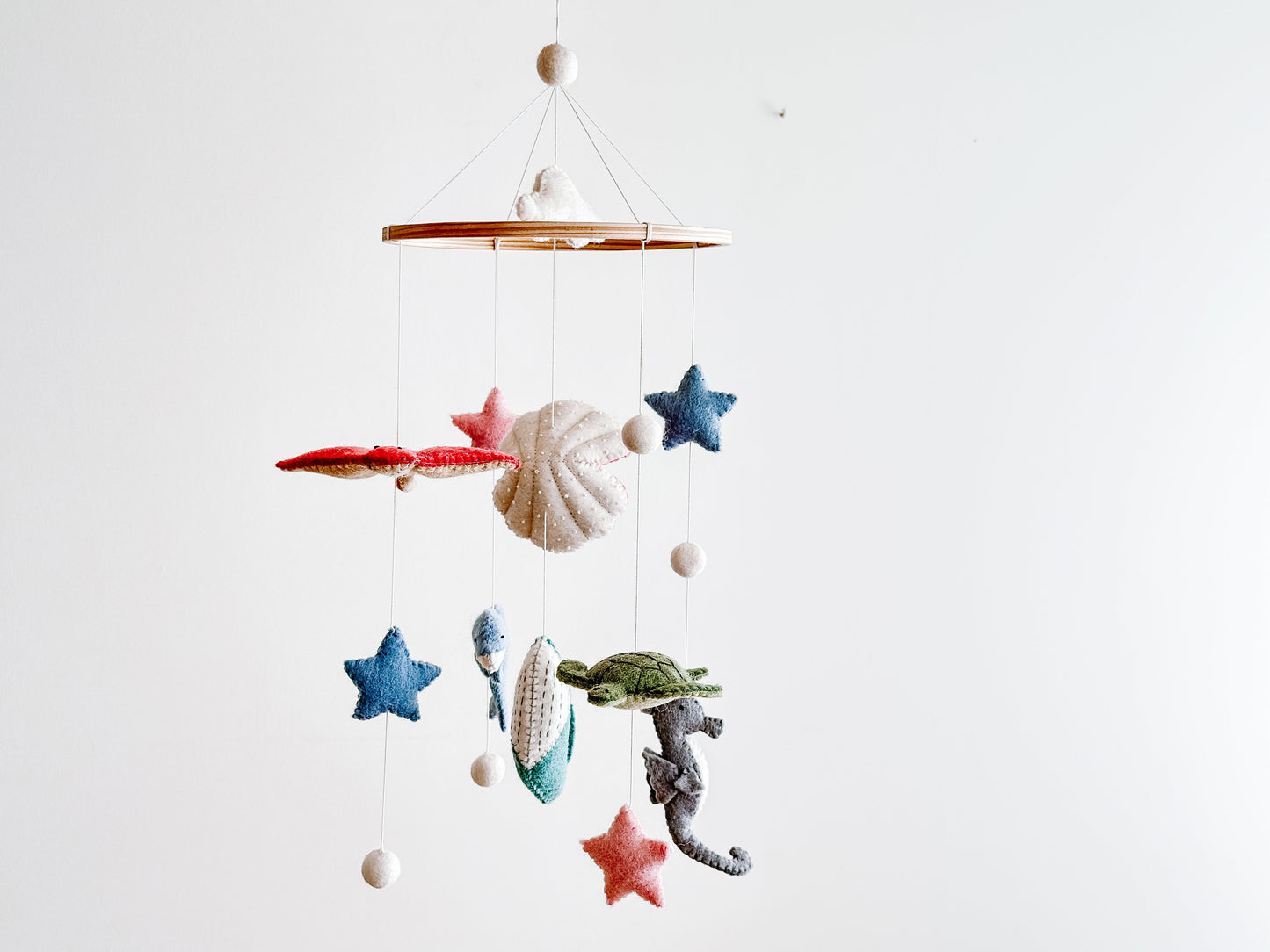 Baby Mobile - Sea Life - Chickadees Wooden Toys
